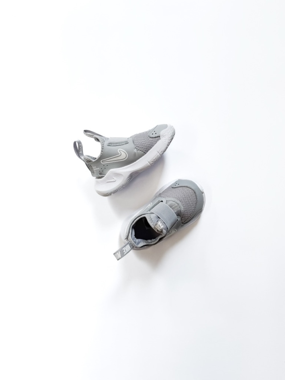 Nike Toddler Grey Slip-On Sneakers 4c